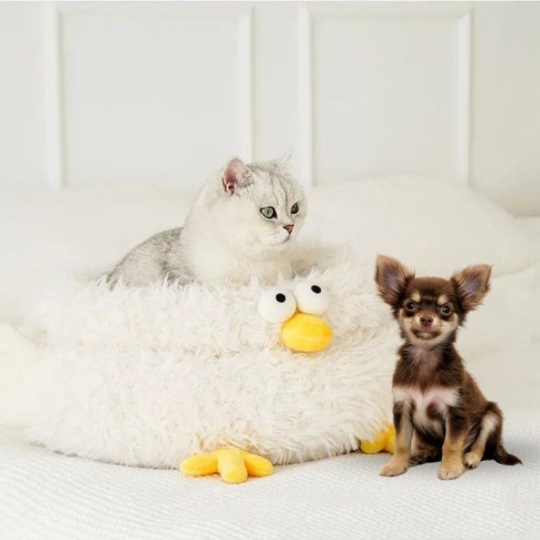 adorable-plush-chick-cat-bed-higooga-452762