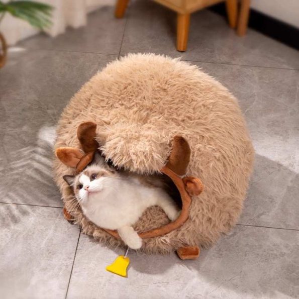 cozy-plush-farmhouse-cat-cave-bed-higooga-293814