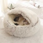 soft-plush-pet-cave-bed-for-medium-sized-cats-dogs-higooga-333088