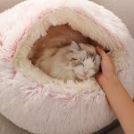 soft-plush-pet-cave-bed-for-medium-sized-cats-dogs-higooga-333088