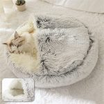 soft-plush-pet-cave-bed-for-medium-sized-cats-dogs-higooga-333088