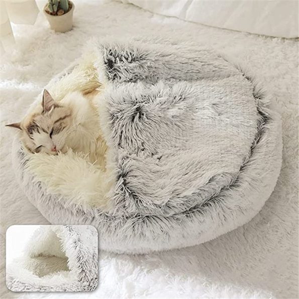 soft-plush-pet-cave-bed-for-medium-sized-cats-dogs-higooga-385261