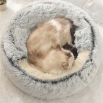 soft-plush-pet-cave-bed-for-medium-sized-cats-dogs-higooga-333088
